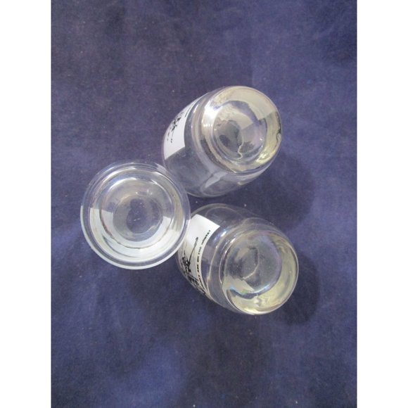 Inappropriate Bad Boy Cartoon Shot Glasses Vintage Anchor Hocking Three IOP - Picture 9 of 14